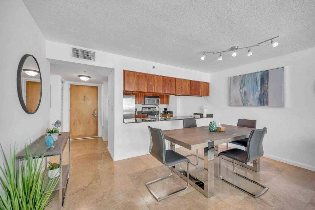 Spacious 36Th Flr 1 Bd 1 Bt • Brickell • Bay View Miami Exterior foto