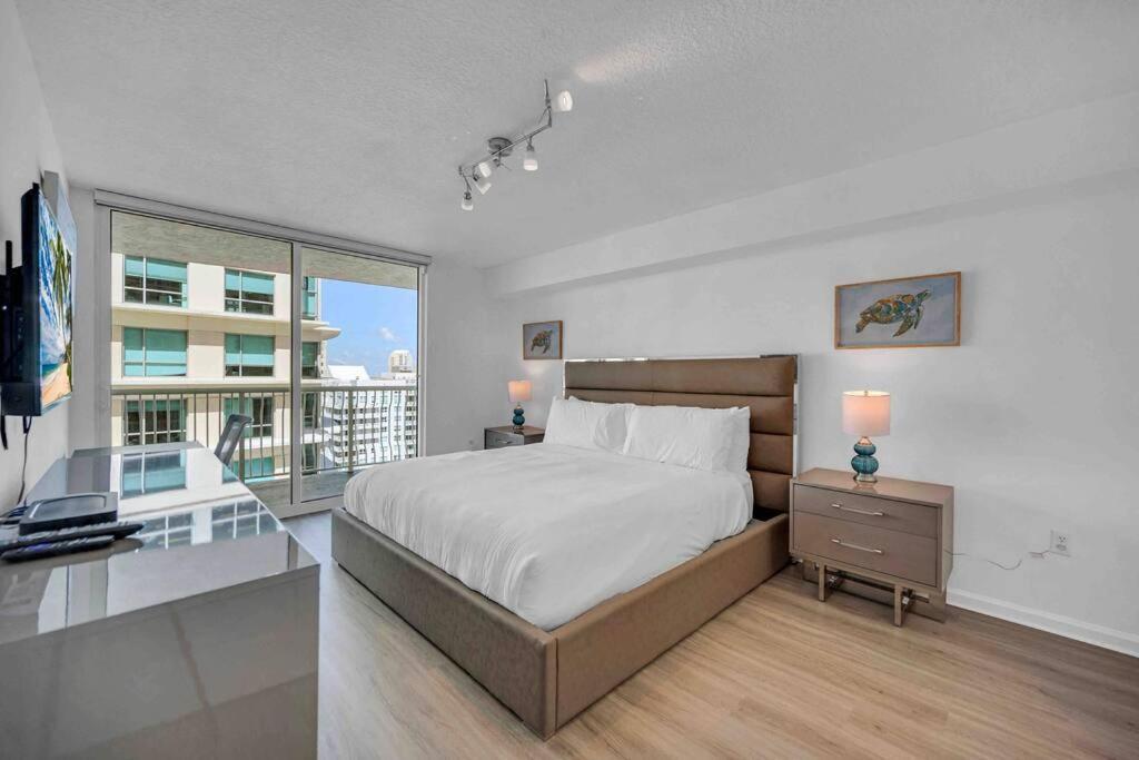 Spacious 36Th Flr 1 Bd 1 Bt • Brickell • Bay View Miami Exterior foto