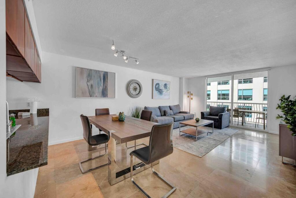 Spacious 36Th Flr 1 Bd 1 Bt • Brickell • Bay View Miami Exterior foto